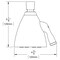 Thrifco Plumbing 1/2 Inch MIP x 1/2 Inch FIP x 60 Inch Long Gas Appliance Connector 4491693 - alternate 8